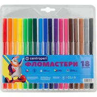 Felt-tip pens Centropen 7790/18 Washable, 18 colors (7790/18 ТП)