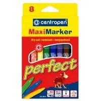 Felt-tip pens Centropen 8610 Maxi Perfect, 8 colors (8610/08)