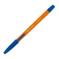 Ballpoint pen Buromax non-retractable JOBMAX ORANGE, blue (BM.8119-01)