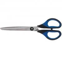 Buromax scissors 180mm, rubber inserts (BM.4513)