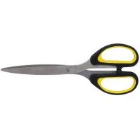 Buromax scissors 210mm, METAL, rubber inserts (BM.4521)