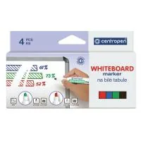 Set of markers Centropen Board 8559 2.5 mm, round tip, SET 4colors (cardboard) (8559/4/CB)