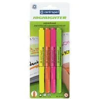 Набір маркерів Centropen Fax 8722 1-4 мм, chisel tip, SET 4colors (BLister) (8722/4/BL)