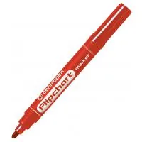 Marker Centropen Flipchart 8550 2.5 mm, round tip, red (8550/02)