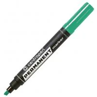Marker Centropen Permanent 8576 1-4.6 mm, chisel tip, green (8576/04)