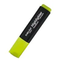 Marker Delta by Axent Highlighter D2501, 2-4 mm, chisel tip, yellow (D2501-08)