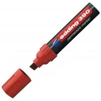 Marker Edding Permanent e-390 4-12 mm, chisel tip, waterproof, red (390/02)