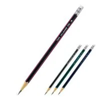 Graphite pencil Axent 9002-А, HB, 100 pcs., tube (9002/100-А)
