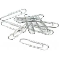 Paper clips Delta by Axent rounded, 25 mm, 50 pcs. (D4113)