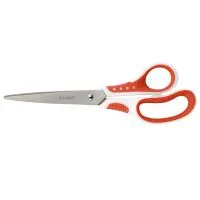 Axent Shell scissors, 21 cm, white and red (6305-06-A)