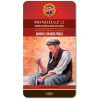 Colored pencils Koh-i-Noor Mondeluz watercolor 12 colors (3722)