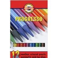 Colored pencils Koh-i-Noor Progresso woodless 12 colors (875601)