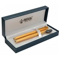 Regal fountain pen set of pen + rollerball in a gift case Gold (R12208.L.RF)
