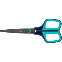 Scissors Axent Titanium 19 cm Blue-turquoise (6306-16-A)