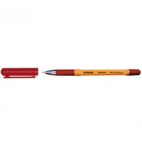 Ballpoint pen Stanger 0.7 mm, with grip, red Fine point (18000300057)