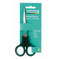 Stanger scissors 155mm, black with green (340102)