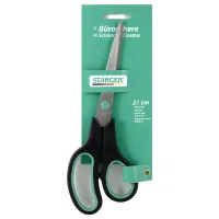 Stanger scissors 210mm, black with green (340101)