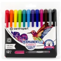 Set of markers Centropen set Permament creative 12 colors (2896/12)