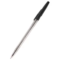 Ballpoint pen Delta by Axent Black 0.7 mm Transparent body (DB2051-01)
