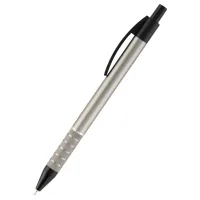 Oil pen Axent Prestige automatic metal. case gray, Blue 0.7 mm (AB1086-03-02)