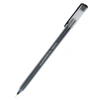 Oil pen Delta by Axent Black 0.7 mm Transparent body (DB2059-01)