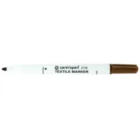 Marker Centropen Textile 2 mm brown (2739/07)
