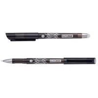 Ручка гелева Buromax Erase Slim Пиши-стирай 0.5 мм Чорний корпус (BM.8300-02)