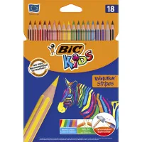 Colored pencils Bic Evolution Stripes 18 pcs (bc950524)