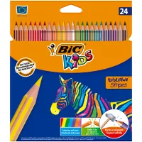 Colored pencils Bic Evolution Stripes 24 pcs (bc950525)