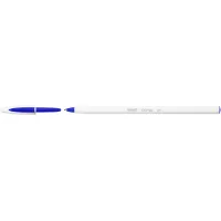 Bic Cristal Up ballpoint pen with white hexagonal body Blue (bc949879)