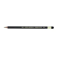 Koh-i-Noor 5H Toison D'or graphite pencil without eraser body Black (1900.5H)