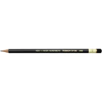 Олівець графітний Koh-i-Noor B Toison D'or без гумки корпус Чорний (1900.B)