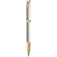 Feather pen Parker IM 17 Premium Pearl GT FP F (24 711)