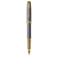 Fountain pen Parker SONNET 17 Cisele Silver GT FP18 F (88 211)