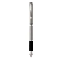 Feather pen Parker SONNET 17 Stainless Steel CT FP F (84 211)