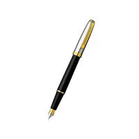 Feather pen Sheaffer PRELUDE Black/Palladium GT FP M (Sh337004)