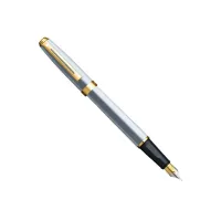 Feather pen Sheaffer PRELUDE Brushed Chrome GT FP M (Sh342004)
