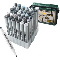 Art marker Arrtx Alcoholic Oros ASM-03GY 32 colors, shades of gray (LC302543)
