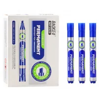 Baoke marker is waterproof, 1-4 mm wedge. tip blue (MARK-PER-BAOMP2928BL)
