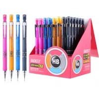 Mechanical pencil Baoke HB 0.7 mm, with grip, with eraser, assorted (PENCIL-BAO-ZD144)