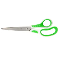 Axent Shell Scissors, 21 cm, white and green (6305-09-A)