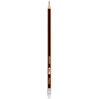 Graphite pencil Maped BLACK PEPS, B, with eraser (MP.851724)