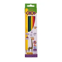 Colored pencils ZiBi Kids line 6 colors (ZB.2413)