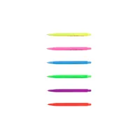 Buromax oil pen automatic TROPICAL TOUCH, RUBBER TOUCH, 0.7 mm, blue (BM.8272)