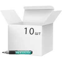Marker Stanger waterproof, 1-3 mm, with grip black 10 pcs (MARKER-PER-STM250B10)