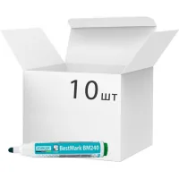 Stanger marker for dry erase boards, 1-3 mm green 10 pcs (MARKER-BOA-STM240G10)