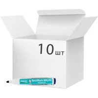 Stanger marker for dry erase boards, 1-3 mm blue 10 pcs (MARKER-BOASTM240BL10)