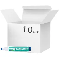 Stanger marker for dry erase boards, 1-4 mm wedge. tip blue 10 pcs (MARKER-BOA-STM241BL1)