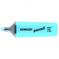 Stanger text marker, 1-5mm, pastel, turquoise 10 pcs (MARKER-TXT-STPASTT10)