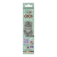Colored pencils ZiBi Dogs&Cats hexagonal 6 colors (ZB.2426)